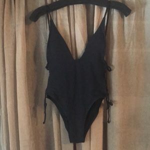 One piece bathing suit